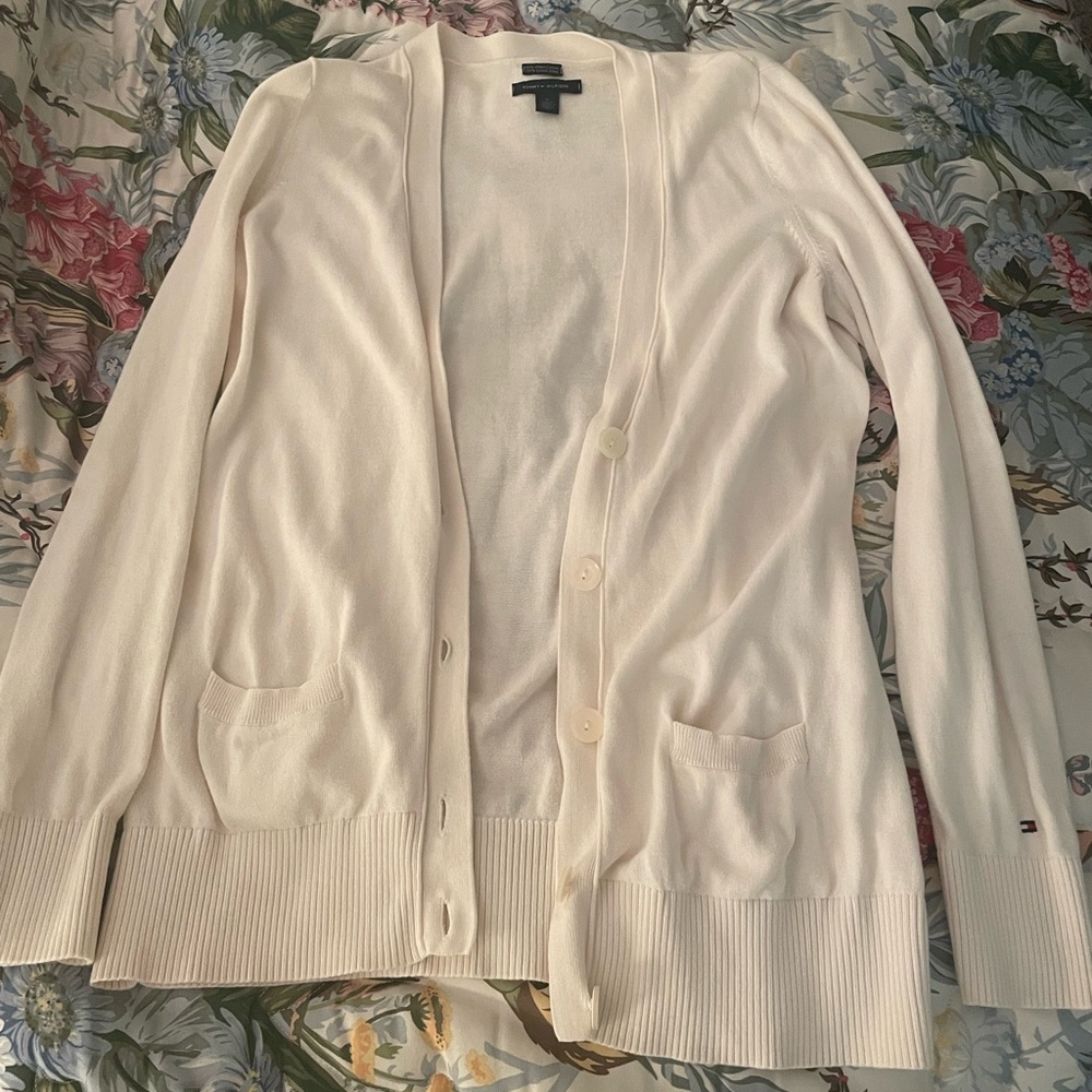 Tommy Hilfiger Pima Cotton Cardigan